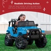 image:imageBest Choice Products Kids 24V 2Seater Electric Ride On Car Truck w 132lb Weight Capacity Parent Control Bluetooth LED Lights  Ultimate PinkLight Blue