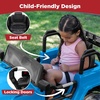 image:imageBest Choice Products Kids 24V 2Seater Electric Ride On Car Truck w 132lb Weight Capacity Parent Control Bluetooth LED Lights  Ultimate PinkLight Blue