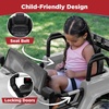 image:imageBest Choice Products Kids 24V 2Seater Electric Ride On Car Truck w 132lb Weight Capacity Parent Control Bluetooth LED Lights  Ultimate PinkLight Gray