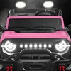 image:imageBest Choice Products Kids 24V 2Seater Electric Ride On Car Truck w 132lb Weight Capacity Parent Control Bluetooth LED Lights  Ultimate PinkPink