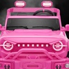 image:imageBest Choice Products Kids 24V 2Seater Electric Ride On Car Truck w 132lb Weight Capacity Parent Control Bluetooth LED Lights  Ultimate PinkUltimate Pink