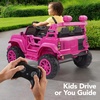 image:imageBest Choice Products Kids 24V 2Seater Electric Ride On Car Truck w 132lb Weight Capacity Parent Control Bluetooth LED Lights  Ultimate PinkUltimate Pink