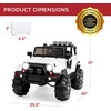 image:imageBest Choice Products Kids 24V 2Seater Electric Ride On Car Truck w 132lb Weight Capacity Parent Control Bluetooth LED Lights  Ultimate PinkWhite