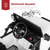 image:imageBest Choice Products Kids 24V 2Seater Electric Ride On Car Truck w 132lb Weight Capacity Parent Control Bluetooth LED Lights  Ultimate PinkWhite