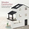 image:imageBest Choice Products Modern Wooden Dollhouse for Kids 3Story Doll House with 40 Furniture Accessories Interactive Dollhouse Set with Dolls MultiRoom Design for Girls amp Boys  SageBlack