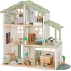 image:imageBest Choice Products Modern Wooden Dollhouse for Kids 3Story Doll House with 40 Furniture Accessories Interactive Dollhouse Set with Dolls MultiRoom Design for Girls amp Boys  SageSage