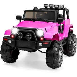 image:imageBest Choice Products Kids 24V 2Seater Electric Ride On Car Truck w 132lb Weight Capacity Parent Control Bluetooth LED Lights  Ultimate PinkPink