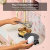 image:imageBest Choice Products Wooden Play Kitchen for Kids Pretend Play Cooking Toy Set with Sink Oven Microwave Refrigerator Ice Maker amp Accessories Kitchen Playset for Toddlers Ages 3  Plush PinkPlush Pink