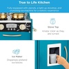 image:imageBest Choice Products Wooden Play Kitchen for Kids Pretend Play Cooking Toy Set with Sink Oven Microwave Refrigerator Ice Maker amp Accessories Kitchen Playset for Toddlers Ages 3  Plush PinkTeal