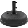 image:imageBest Choice Products 55lb Fillable Umbrella Base Stand Plastic Patio Umbrella Stand with Pole Holder Adjustment Knob for Outdoor Lawn Deck Asscher Design  BrownBlack Dome