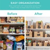 image:imageBest Choice Products Set of 4 9x12in Water Hyacinth Pantry Baskets Woven Organizers wChalkboard Label Chalk Marker  ChestnutBlack