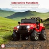 image:imageBest Choice Products 12V Kids Ride On Truck Car wRemote Control Electric Ride On Car for Toddlers 35 Battery Powered Ride On Toy wLED Lights 4Wheel Suspension Safety Harness  Cherry RedWhite