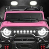 image:imageBest Choice Products 12V Kids Ride On Truck Car wRemote Control Electric Ride On Car for Toddlers 35 Battery Powered Ride On Toy wLED Lights 4Wheel Suspension Safety Harness  Cherry RedPink