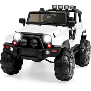 image:imageBest Choice Products 12V Kids Ride On Truck Car wRemote Control Electric Ride On Car for Toddlers 35 Battery Powered Ride On Toy wLED Lights 4Wheel Suspension Safety Harness  Cherry RedWhite