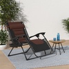 image:imageBest Choice Products Oversized Padded Zero Gravity Chair wCanopy Headrest Cup Holder Side Tray Folding Outdoor Patio Recliner Lounger  BeigeBlackBrown
